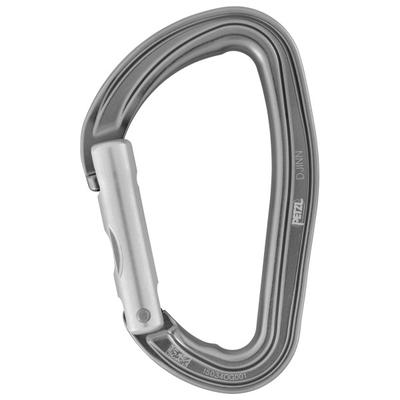 Petzl - Djinn Straight Gate - Schnappkarabiner grau