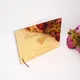 Livre d'Or de Mariage Personnalisé en Acrylique Style Horizontal Miroir Design Diamant