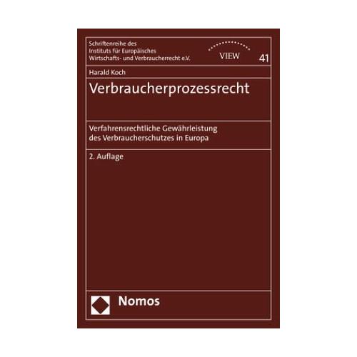 Verbraucherprozessrecht – Harald Koch