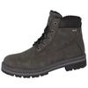 Winterboots TOM TAILOR, Herren, Gr. 44, grau (dunkelgrau), Lederimitat, Textil, sportlich, Schuhe, mit gepolstertem Schaftrand