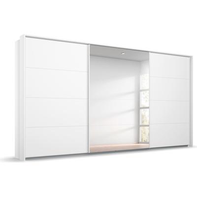 Schwebetürenschrank RAUCH "Oteli", weiß, B:368cm H:214cm T:68cm, Holzwerkstoff, Schränke, mit Mittelspiegel und Passepartout optional mit Beleuchtung Image