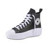 Sneaker CONVERSE "CHUCK TAYLOR ALL STAR MOVE PLATFORM", Gr. 38,5, schwarz-weiß (schwarz, weiß), Textil, sportlich, Schuhe