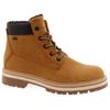 Winterboots TOM TAILOR, Herren, Gr. 40, braun (camelfarben, komibniert), Lederimitat, Textil, sportlich, Schuhe, mit gepolstertem Schaftrand