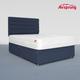 Airsprung Double Pocket 1200 Ortho Mattress With 4 Drawer Midnight Blue Divan