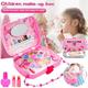 PENGXIANG Princess Make Up Kit - Safety Kids Makeup Set - Washable Pretend Makeup For Girls - These Makeup Toys for Girls Include Everything Your Princess Needs To Play Dress Up with a Carrying Case