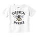 Save Bees Essential Workers Earth Day Toddler Boy Girl T Shirt Infant Toddler Brisco Brands 5T