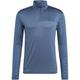 ADIDAS Herren Shirt TERREX Multi Half-Zip, Größe XXL in Blau