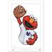 Elmo New York Yankees 14" x 20" Sesame Street Limited Edition Fine Art Print