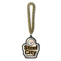MOJO Pittsburgh Steelers Slogan Fan Chain Necklace
