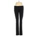 LC Lauren Conrad Casual Pants - Low Rise Skinny Leg Boot Cut: Black Bottoms - Women's Size 6