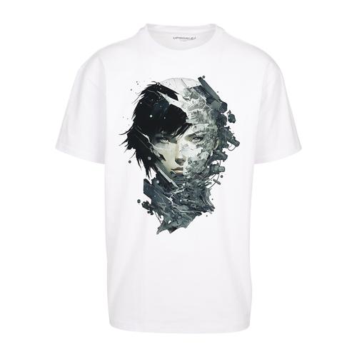 T-Shirt UPSCALE BY MISTER TEE ""Upscale by Mister Tee Herren Puppet Master Heavy Oversize Tee"" Gr. S, weiß Herren Shirts