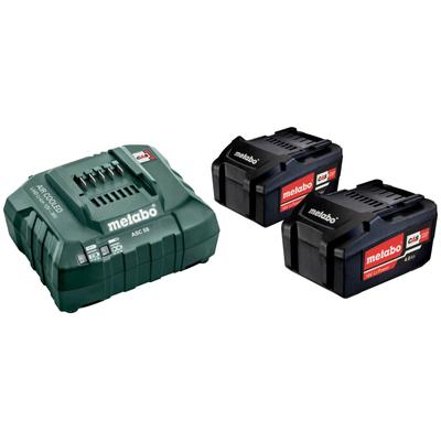 Akku Starter-Set METABO "Basic", baumarkt, 72 Wh, Akkumulatoren