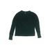 Athleta Pullover Sweater: Teal Solid Tops - Kids Girl's Size 6
