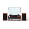 Crosley Electronics 1975t Shelf System in Brown | 9.75 H x 24 W x 14.75 D in | Wayfair CR6038B-WA