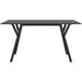 AllModern Pontus Plastic Dining Table Plastic in Black | 29.5 H x 55 W x 31.5 D in | Outdoor Dining | Wayfair 95C8A177D5C24A45A5B8796E2728CD87