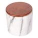 Ivy Bronx Stoneware Storage Jar Ceramic in White | 4.75 H x 4.75 W x 4.75 D in | Wayfair 25FF53B22AF04A80BCAF6BAAA7EEA65B