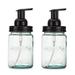 Jarmazing Products Soap Dispenser Glass in Blue | Wayfair jp-16-foam-blk-2pk