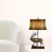 Loon Peak® Gaea Resin Table Lamp Resin in Brown | 31.33 H x 11 W x 17 D in | Wayfair 92654F2409734F1AB3974906A1888BF2