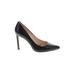 Banana Republic Heels: Slip-on Stilleto Work Black Solid Shoes - Women's Size 9 - Pointed Toe