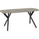 Seconique - Athens Oval Coffee Table Concrete Effect This range comes flat-packed for easy home assembly