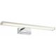 Loops - led Bathroom Wall Light 8W Cool White IP44 Chrome Over Cabinet Bar Strip Lamp