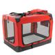 Extra Large Red Fabric Pet Carrier Travel Transport Bag for Cats and Dogs - Red - KCT