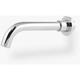 Contemporary Wall Mounted Chrome Basin Sink Mono Mixer Tap With Free Waste