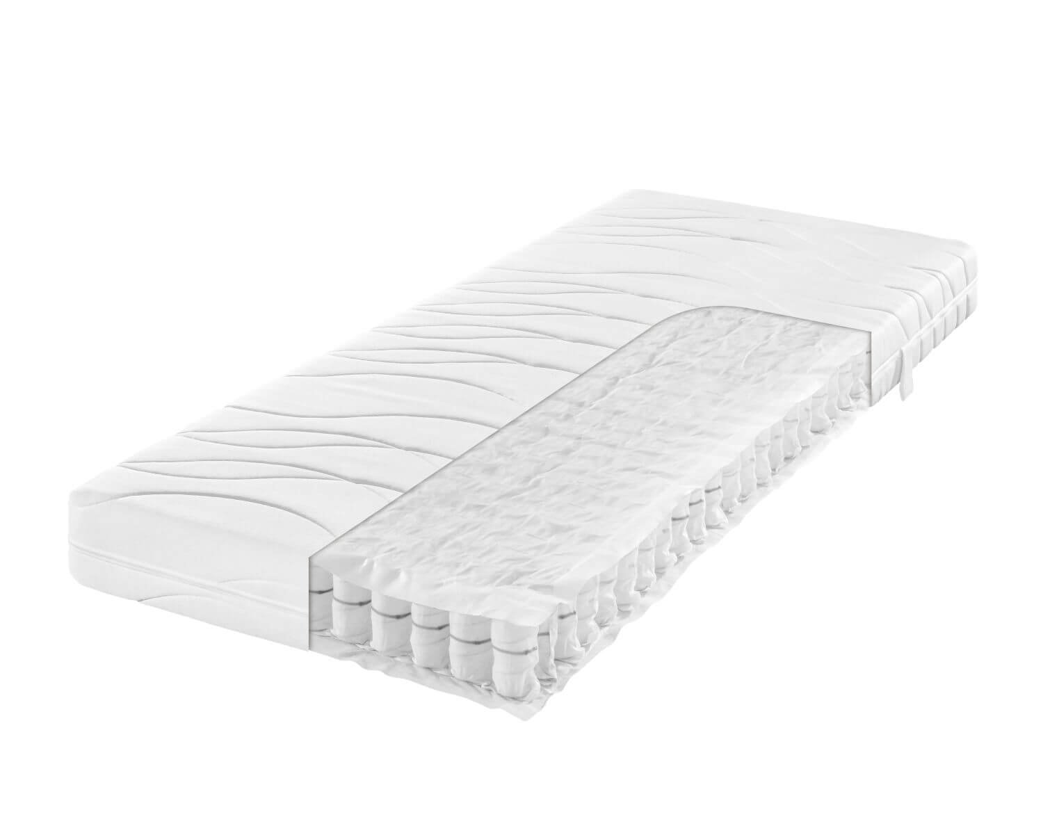 Frankenstolz »Rubin T« Tonnentaschenfederkern-Matratze 200x200 cm / H2