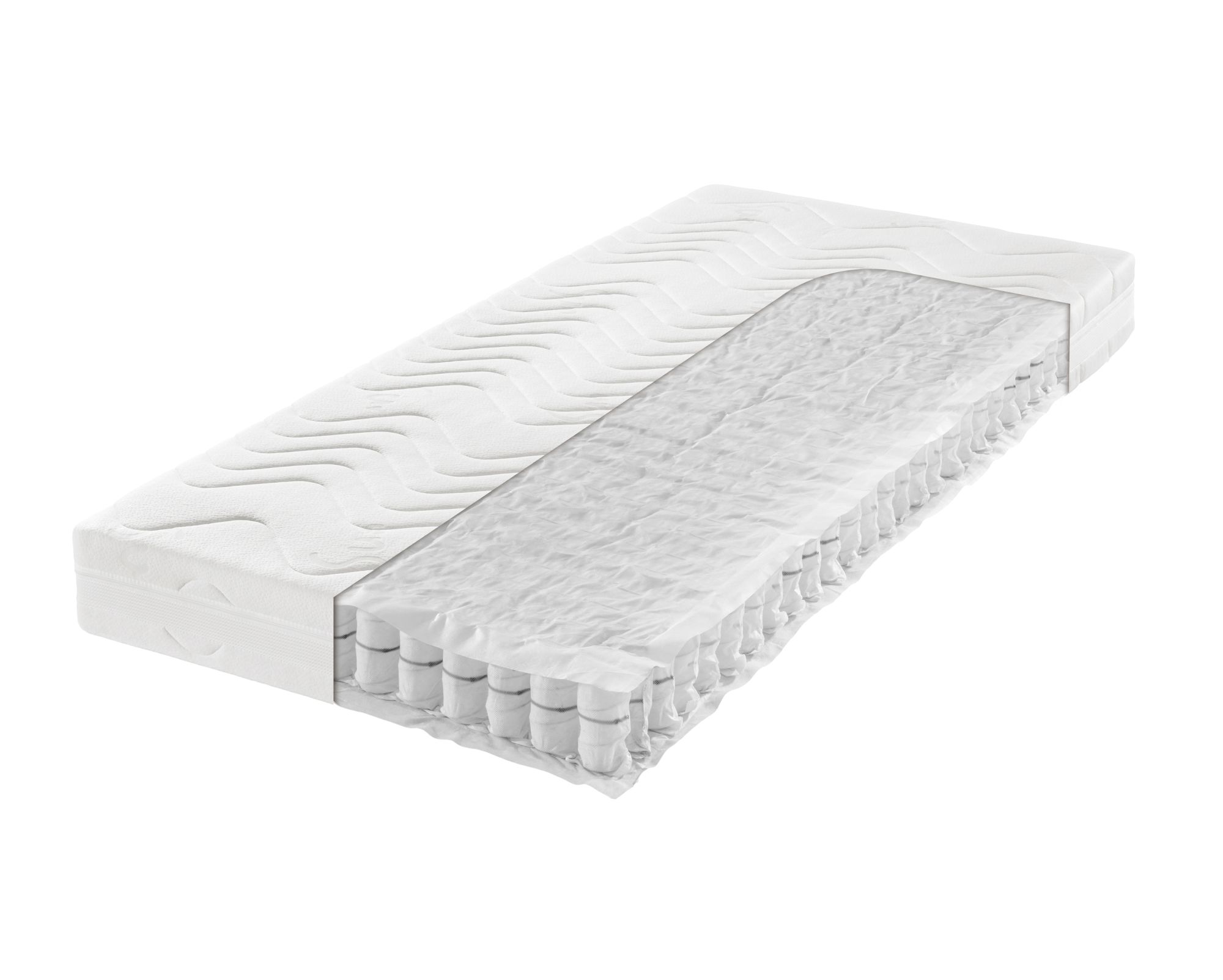Frankenstolz »Komfort Med T« Tonnentaschenfederkern-Matratze 160x200 cm / H2