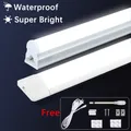 Lampes LED ultra lumineuses pour cuisine lampes sous armoire tube lumineux applique murale pour