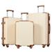 Hardshell Luggage Sets 3 Piece Travel Suitcase Sets Spinner Suitcase Lightweight Carry On Hardside Luggage 20''24''28''