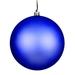 Vickerman 10" Periwinkle Matte Ball Ornament - Blue