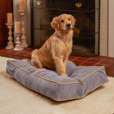 Happy Hounds Busby Smoke Pillow Style Dog Bed