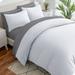 Bare Home Premium Washed Microfiber Duvet Cover and Sham Set