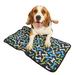 CSCHome Super Soft Dog Sleep Mat Cute Warm Coral Velvet Pet Dog Blanket Throw Puppy Bed Blanket Mat with Bone Pattern for Dog Puppy Cat
