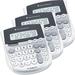 (3 Pack Value Bundle) TI-1795SV Minidesk Calculator 8-Digit LCD