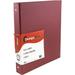 premium linen textured 1 inch binders - red 3 ring binder - sold individually