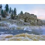 Hot Creek Hot Springs near Mammoth Lakes-California by Tim Fitzharris (36 x 24)