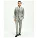 Brooks Brothers Men's Traditional Fit Wool Sharkskin 1818 Suit | Light Grey | Size 44 Short