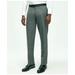 Brooks Brothers Men's Slim Fit Wool Hopsack Tuxedo Pants | Grey | Size 36 30