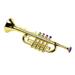NUOLUX Interesting Kids Trumpet Toy Children Musical Instrument Toy Party Supplies Favors Birthday Gift for Toddlers Teens