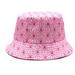 DraggmePartty Anime Demon Slayer Bucket Hat All Over Print Fishing Hat Reversible Double Side Wear Cosplay Bucket Hat for Women Men