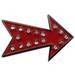 ReadyGolf: Vintage Arrow Sign Ball Marker Hat Clip with Crystals