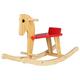 FRCOLOR 1Pc Wooden Horse Chair Rocking Horse Baby Rocking Chair Educational Toy for Kids