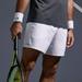 Men Tennis Shorts - breathable fabric TSH100 White