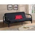 PD-4507-3-BK-F8BLK 39 in. Bi-Fold Full Size Futon Mattress - Curved Arms & Black