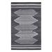 Lush Ambience Ella Runner Rug | Washable Entryway Area Rug for Kitchen Hall Bedroom Dining Room Bathroom | 2X3 Ft |Grey