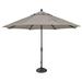 Catalina SSUM92-1109-A40433 132 in. Push Button Market Umbrella Cast Silver & Black