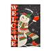 Pretty Comy Garden Yard Decorative Flag Hanging Banner Christmas Pendant Holiday Party Home Decoration Xmas Drop Ornament Snowman