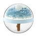 Everlasting Flower Essential Oil Diffuser Humidifier Large Room Essential Oil Diffuser 270ml Ultrasonic Aromatherapy Diffuser Cold Mist Humidifier Suitable for Home Bedroom Officeï¼ˆBlueï¼‰